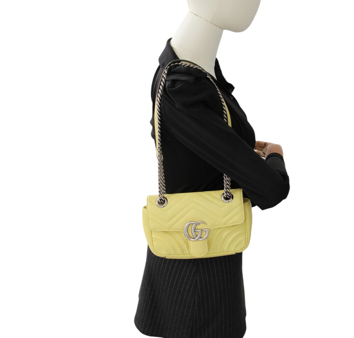 GG Marmont Mini Giallo Pastello