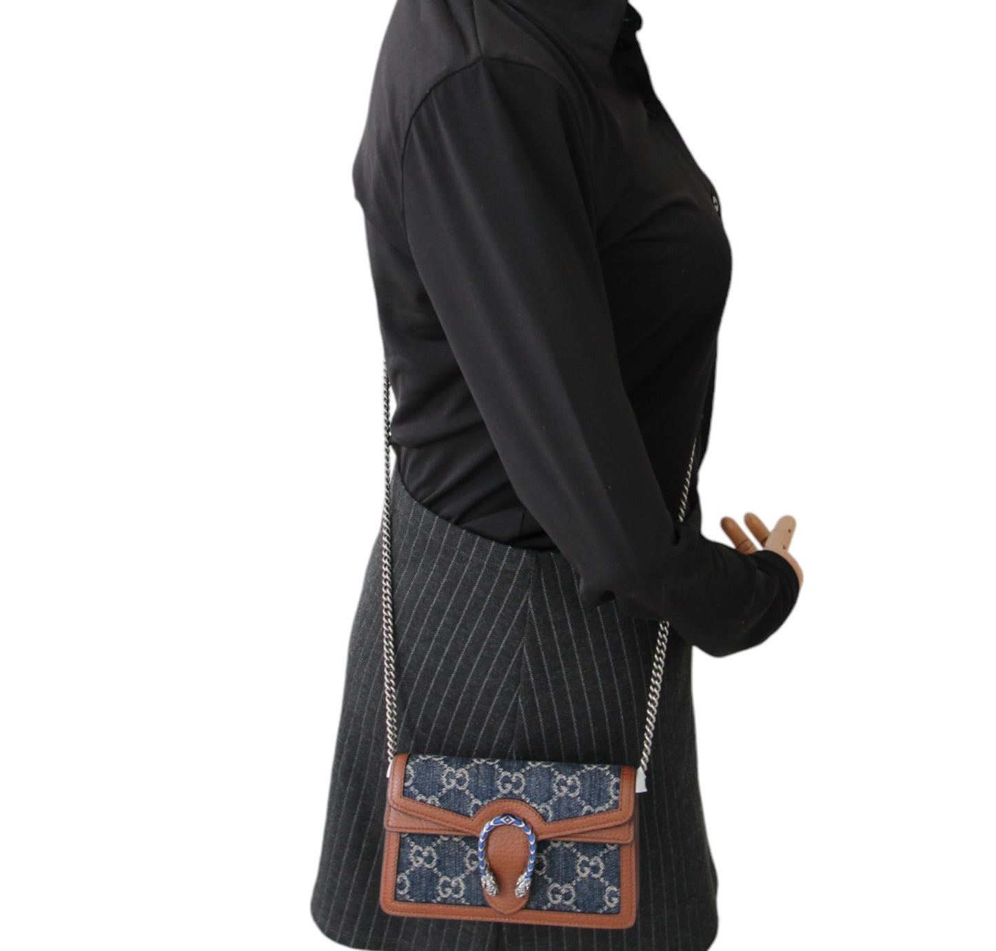 Dionysus Super Mini GG Denim