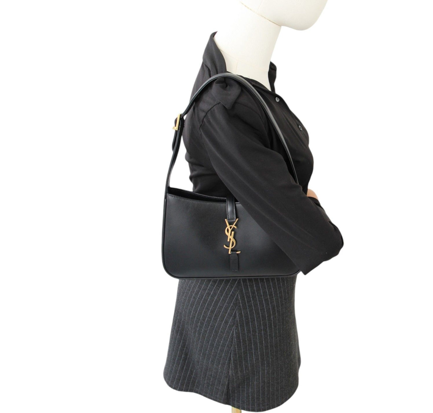 Le 5 à 7 Pelle Liscia Nera