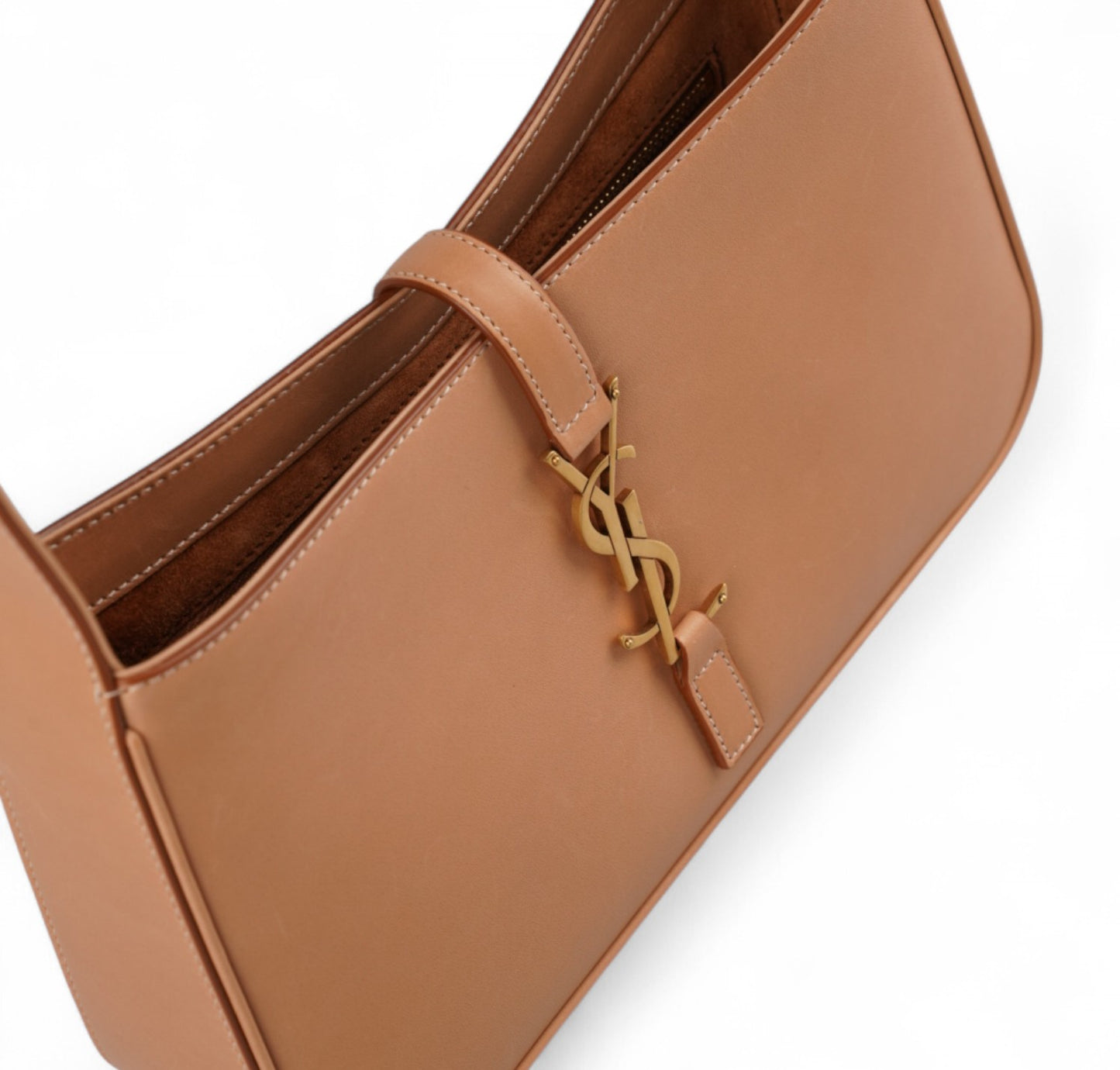 Le 5 à 7 Smooth Brown Leather