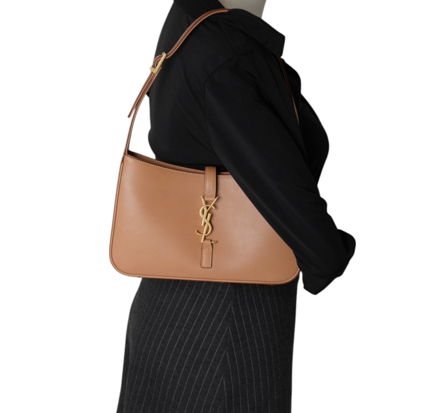 Le 5 à 7 Smooth Brown Leather