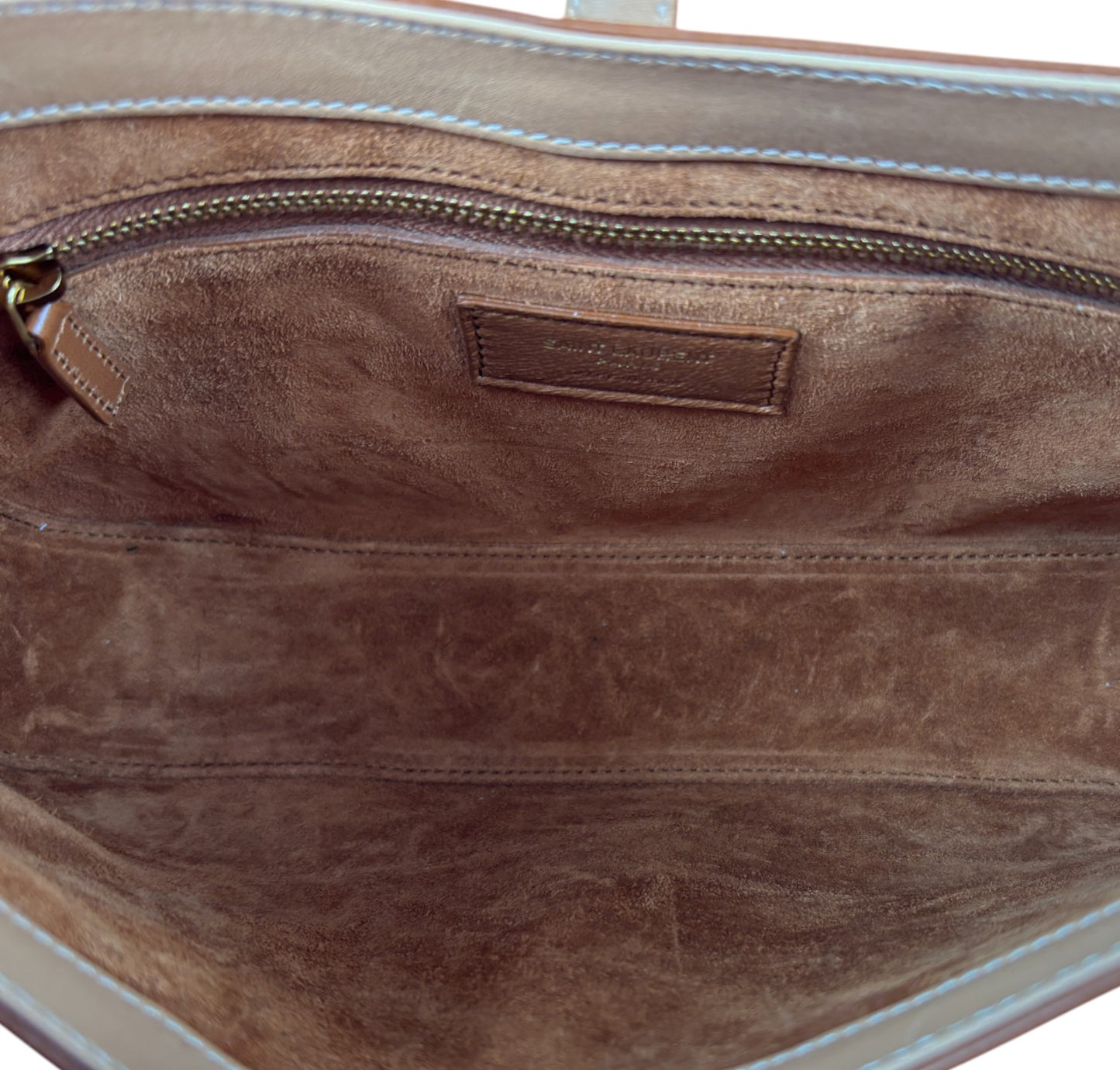 Le 5 à 7 Smooth Brown Leather