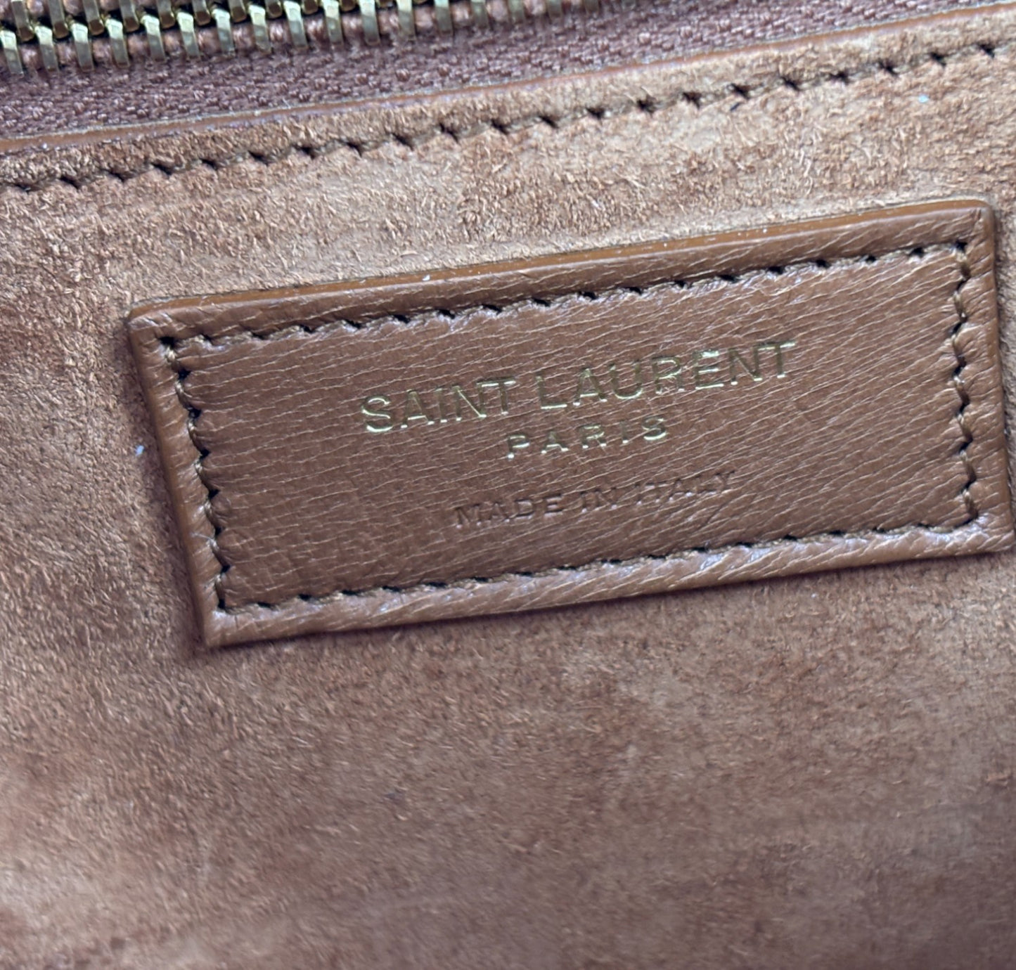 Le 5 à 7 Smooth Brown Leather
