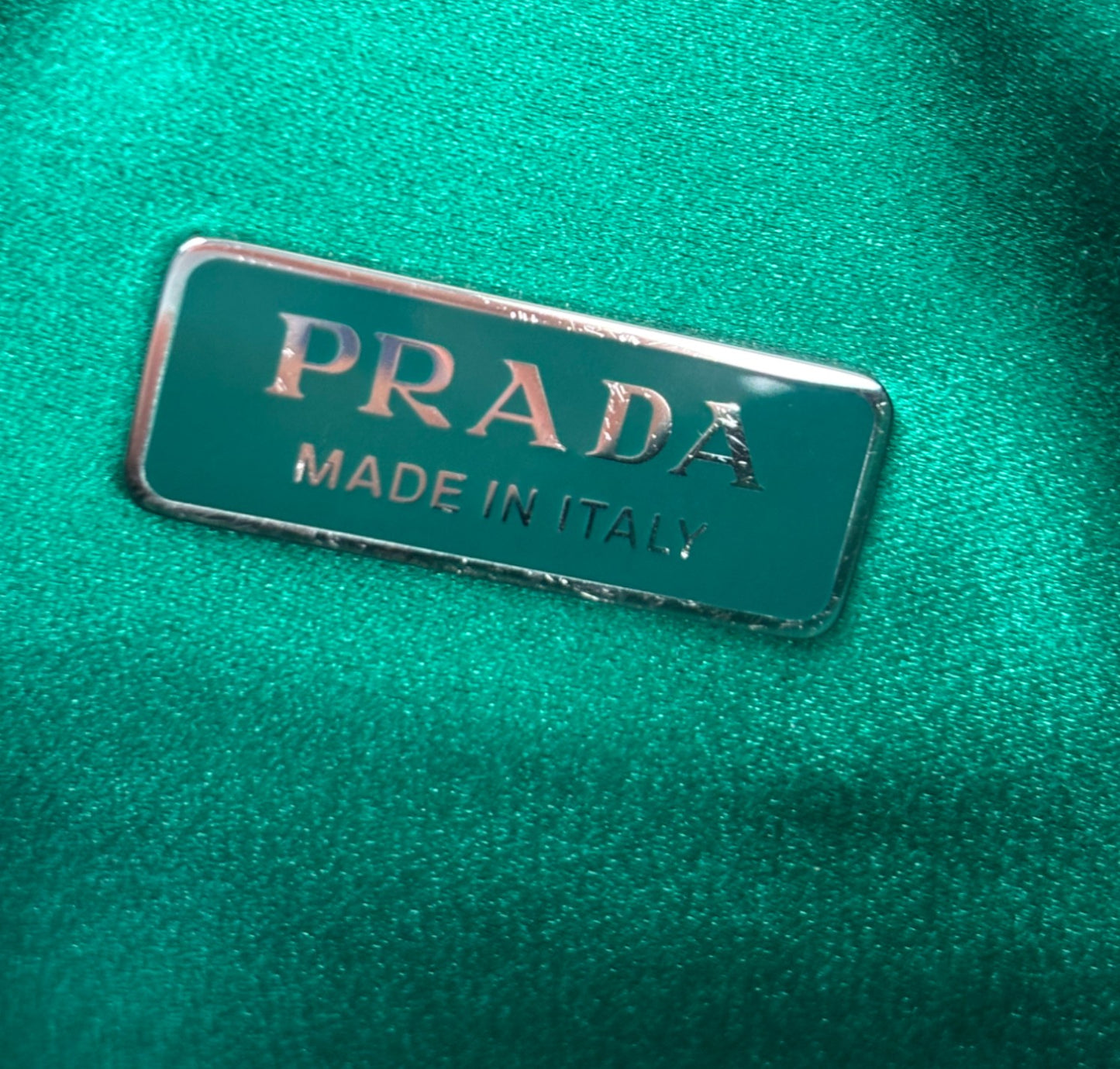 Mini Borsa In Raso Con Cristalli