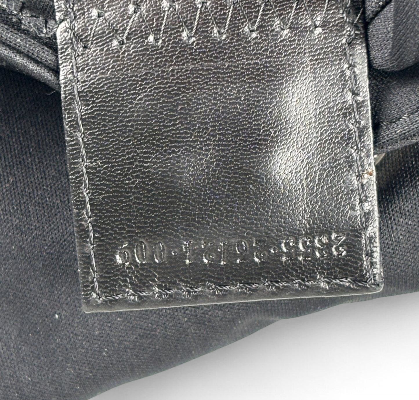 Black Nylon Baguette