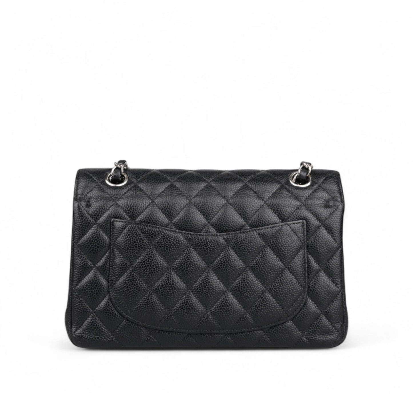 Timeless Classic Caviar Silver Black