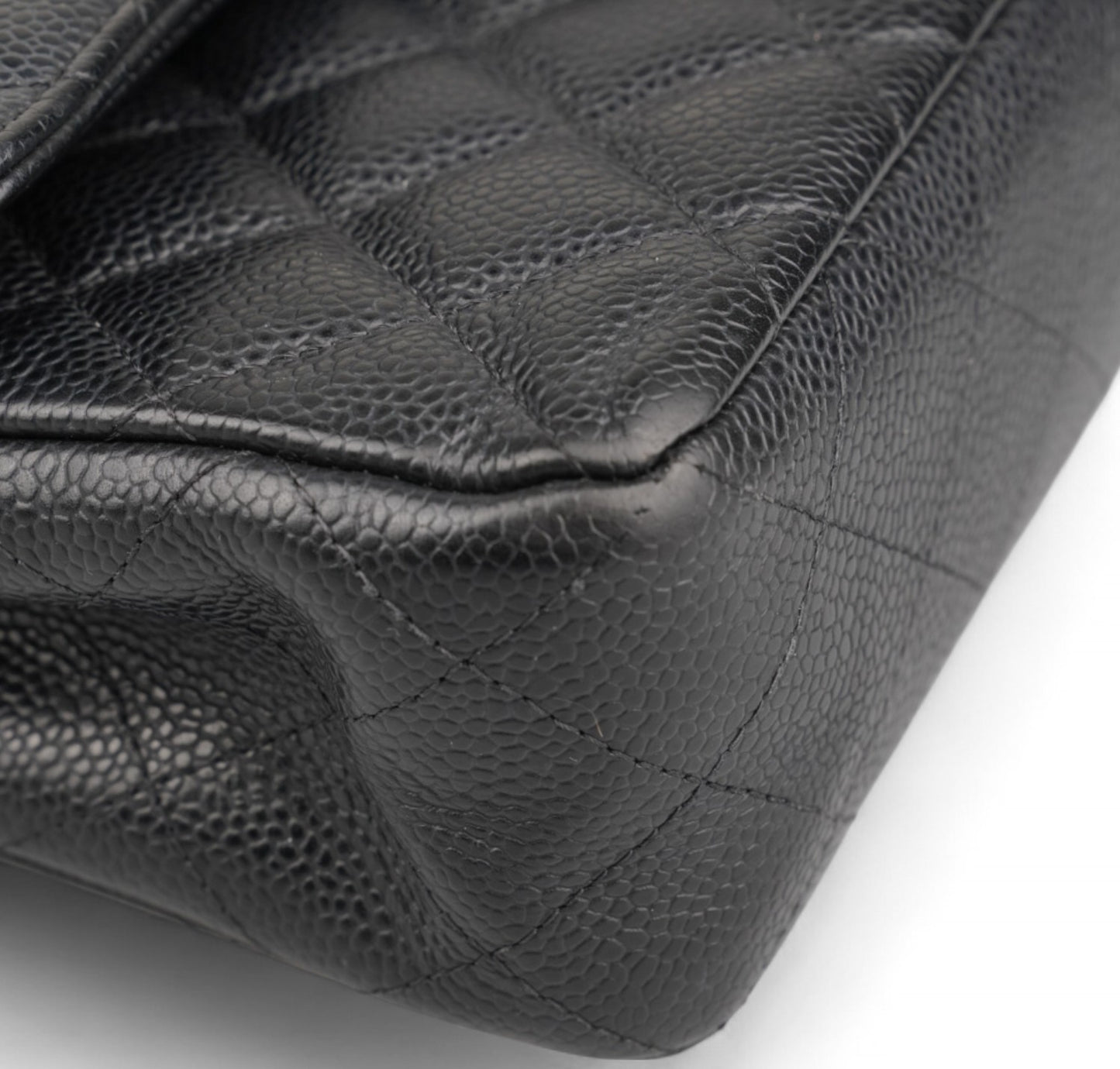 Timeless Classic Caviar Silver Black