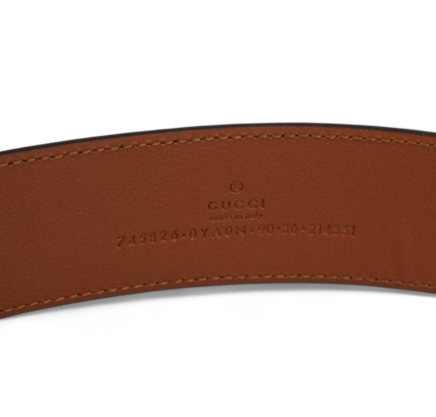 GG Monogram Belt 90