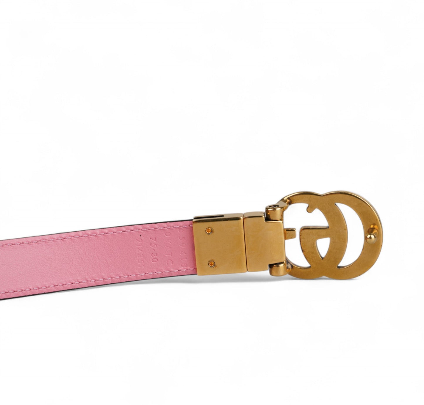 Cintura GG Reversibile 75