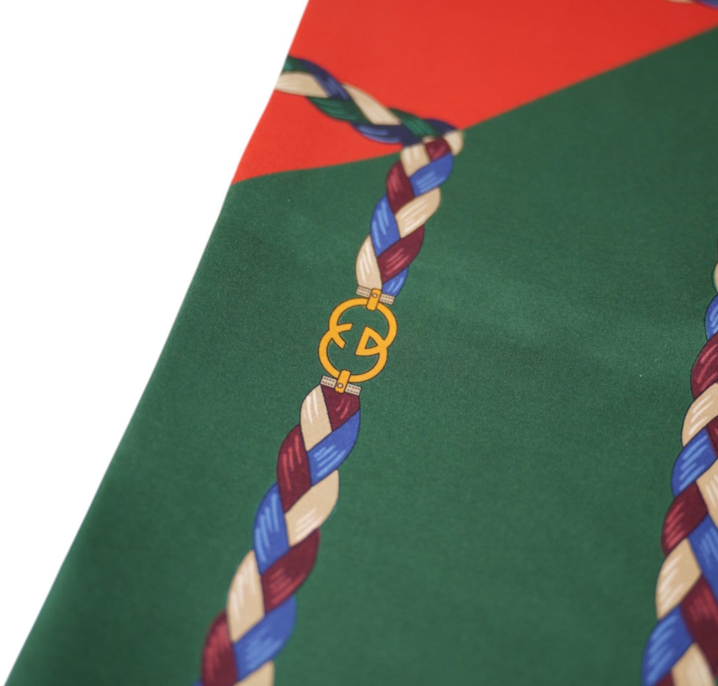 Double Braid Silk Scarf