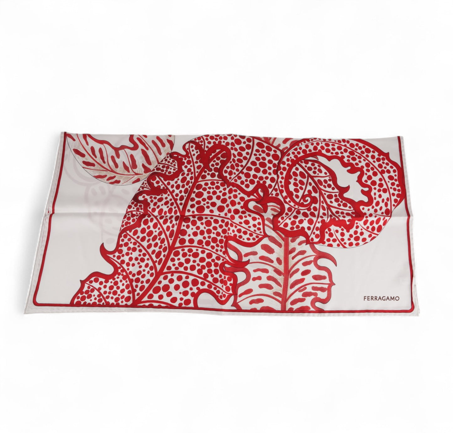 Foulard in Seta Foliage