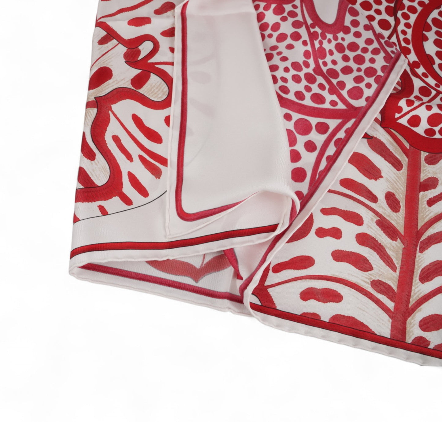 Foulard in Seta Foliage