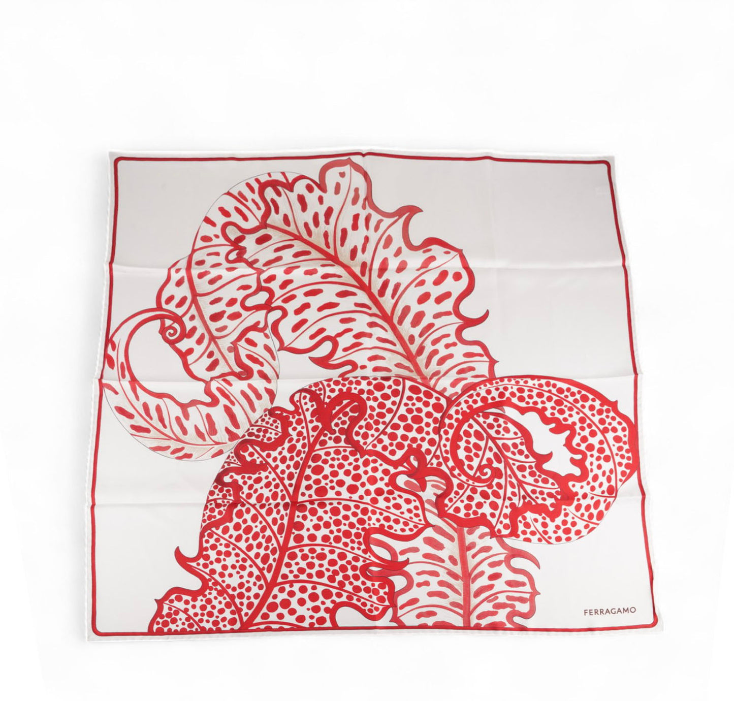 Foulard in Seta Foliage