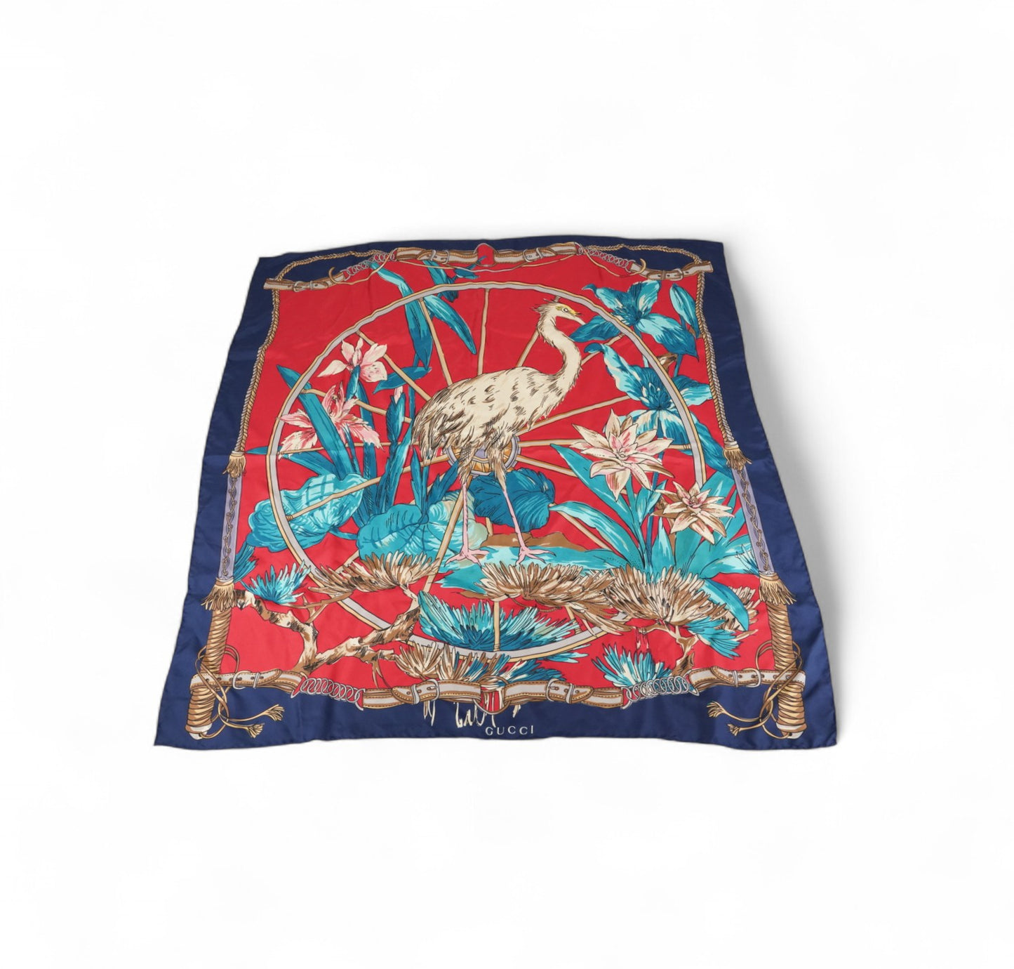 Foulard in Seta Fishing