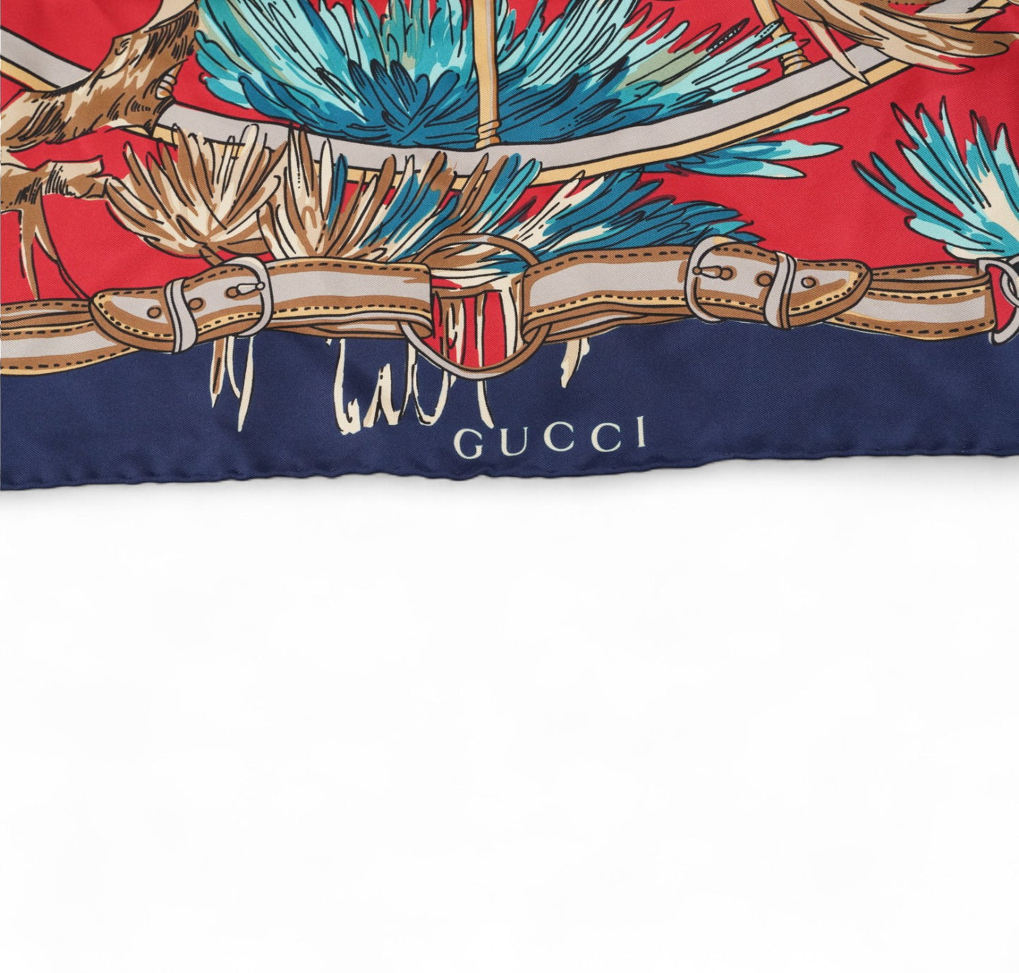 Foulard in Seta Fishing