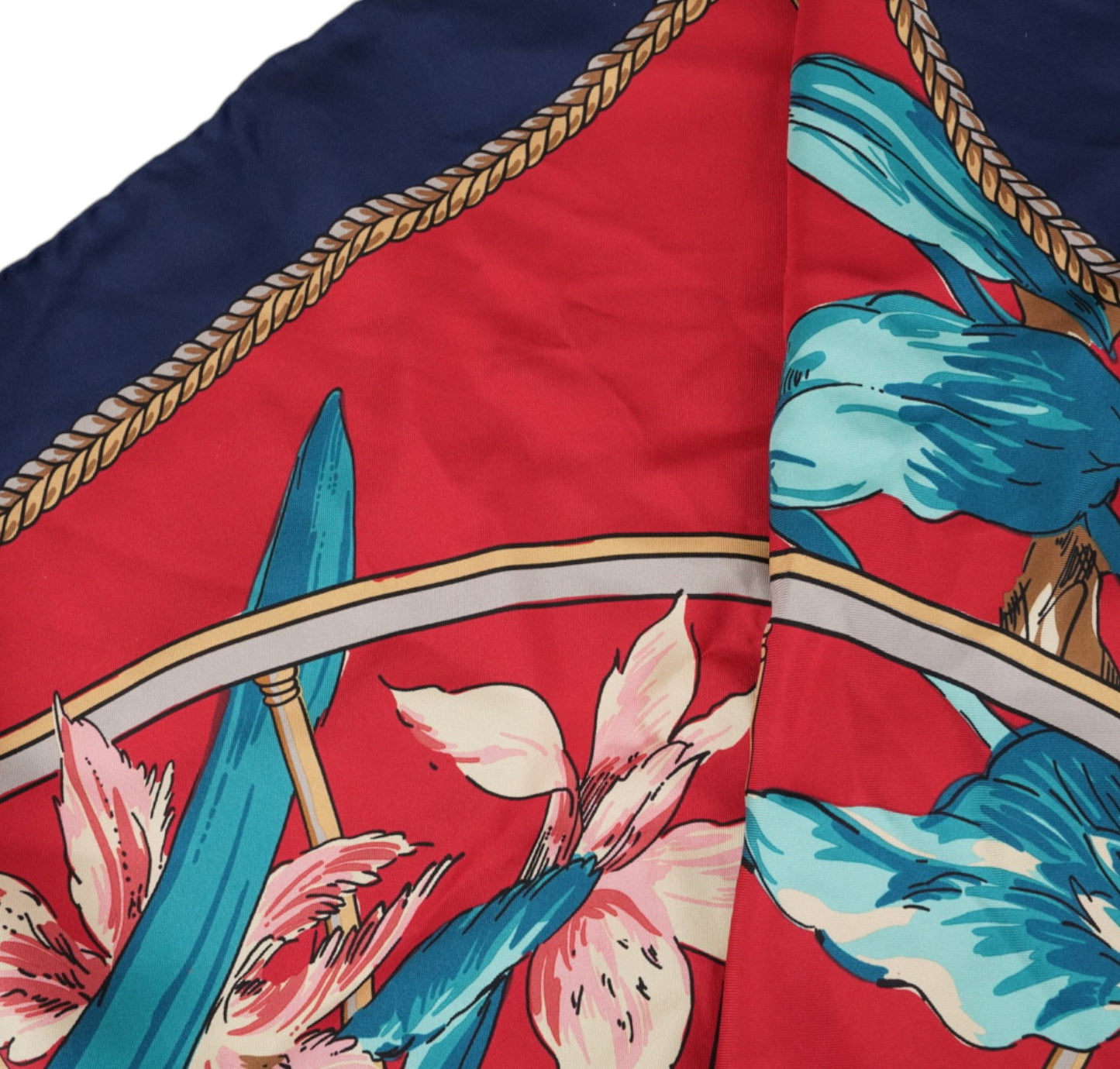 Foulard in Seta Fishing