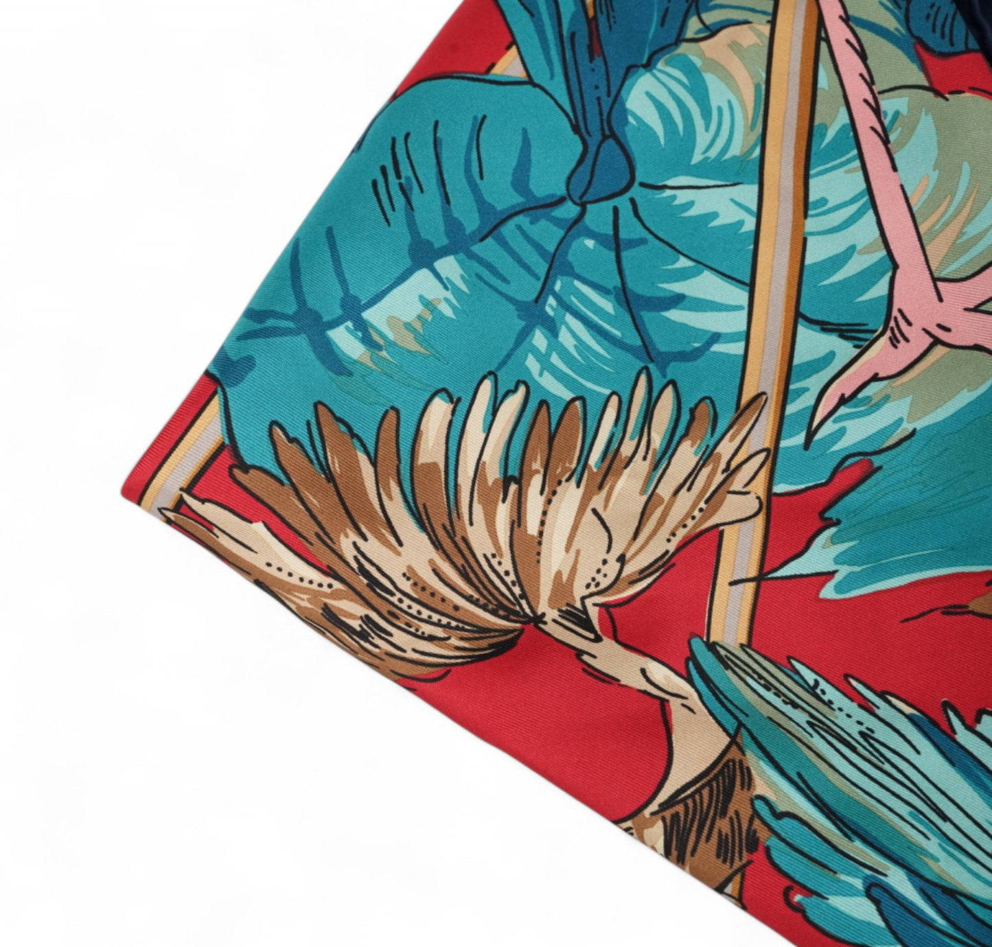 Foulard in Seta Fishing