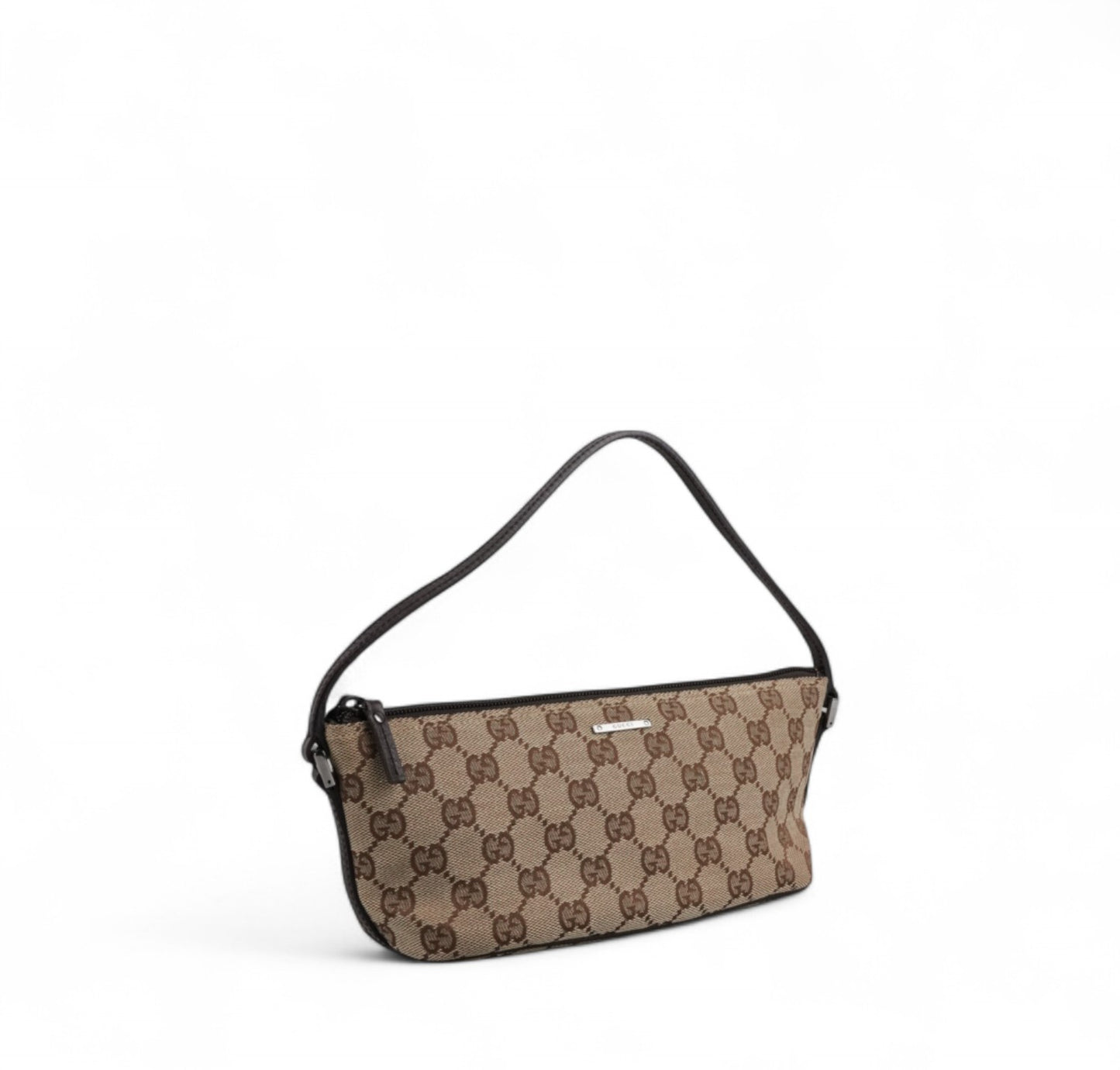 Beige Boat Clutch