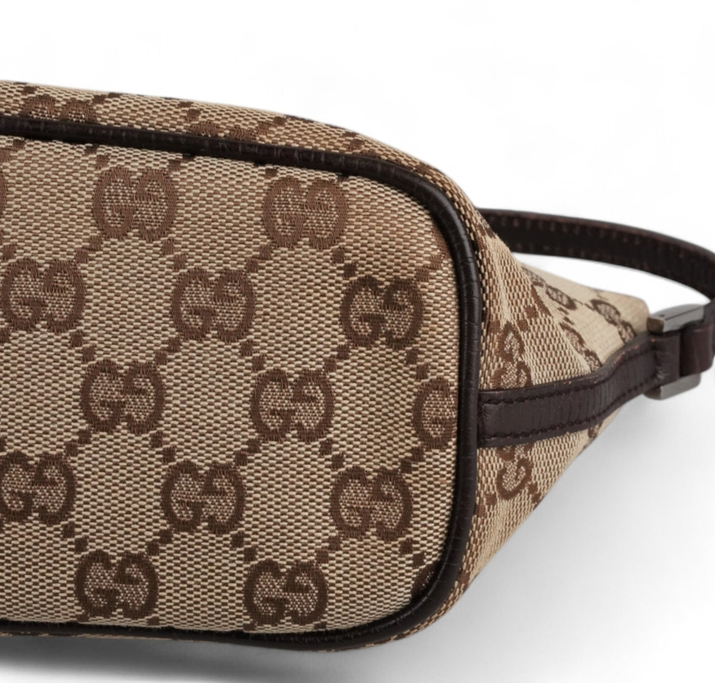 Beige Boat Clutch
