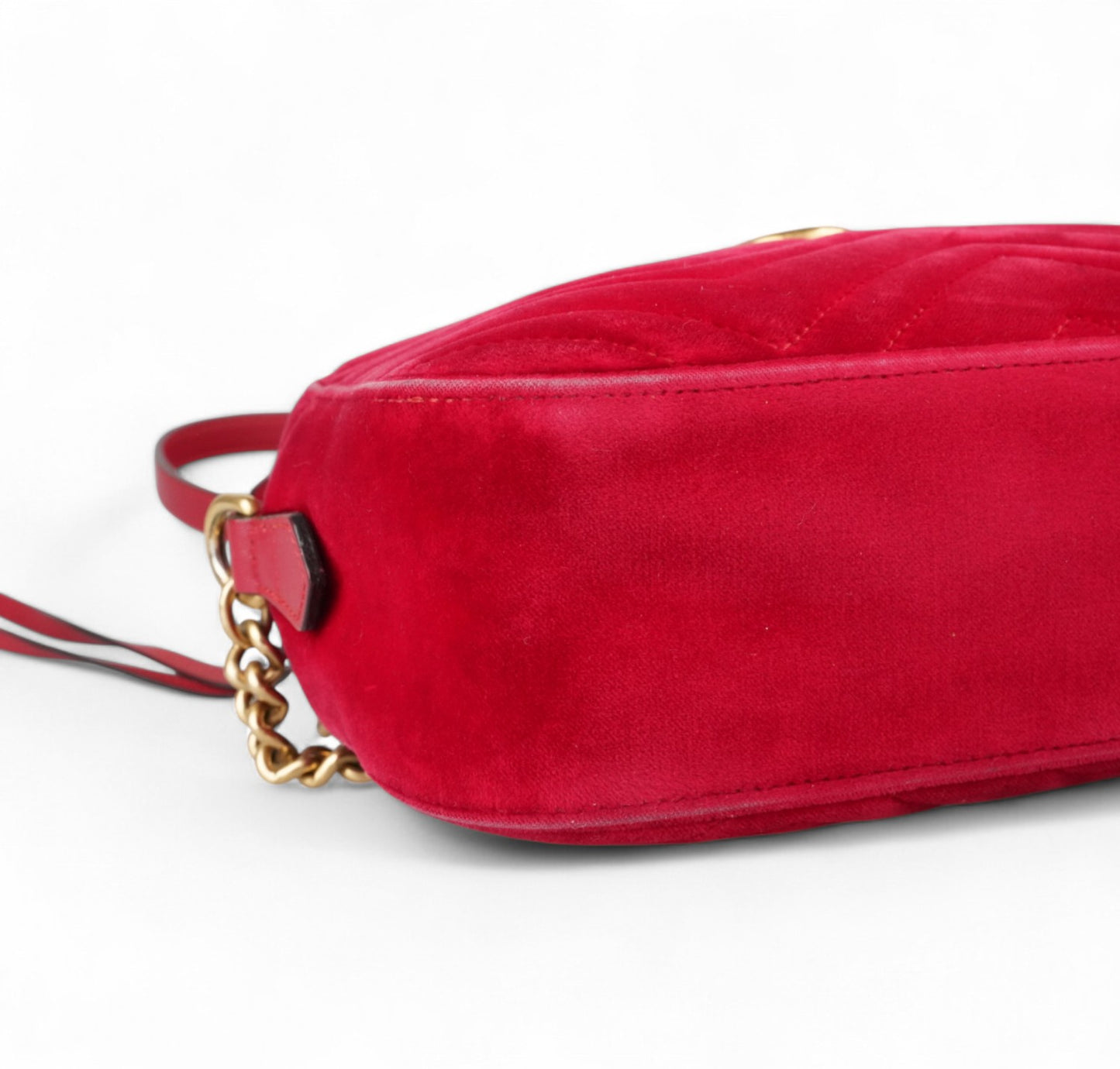 Camera Bag Velluto Rossa