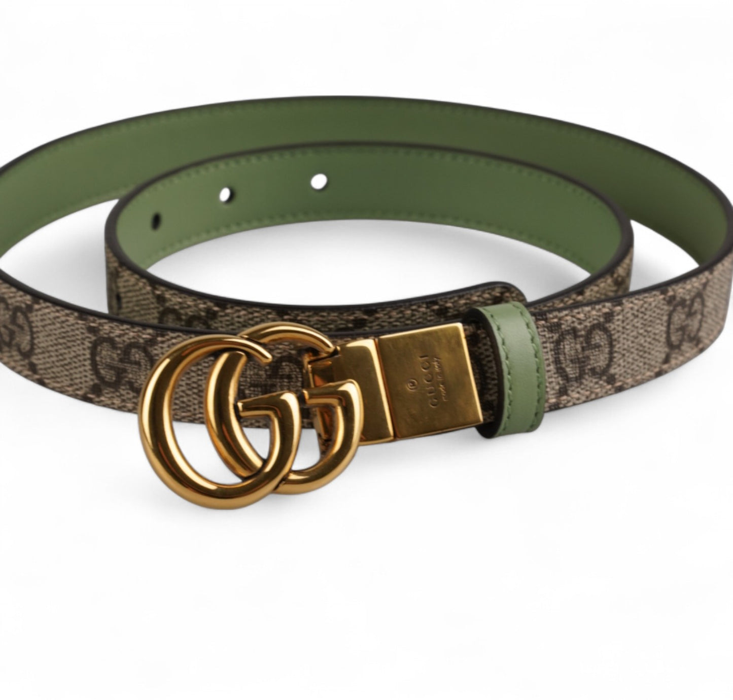 GG Marmont Reversible Thin Belt 80