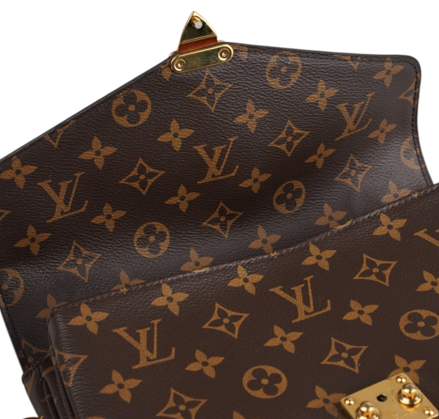 Metis Monogram Clutch