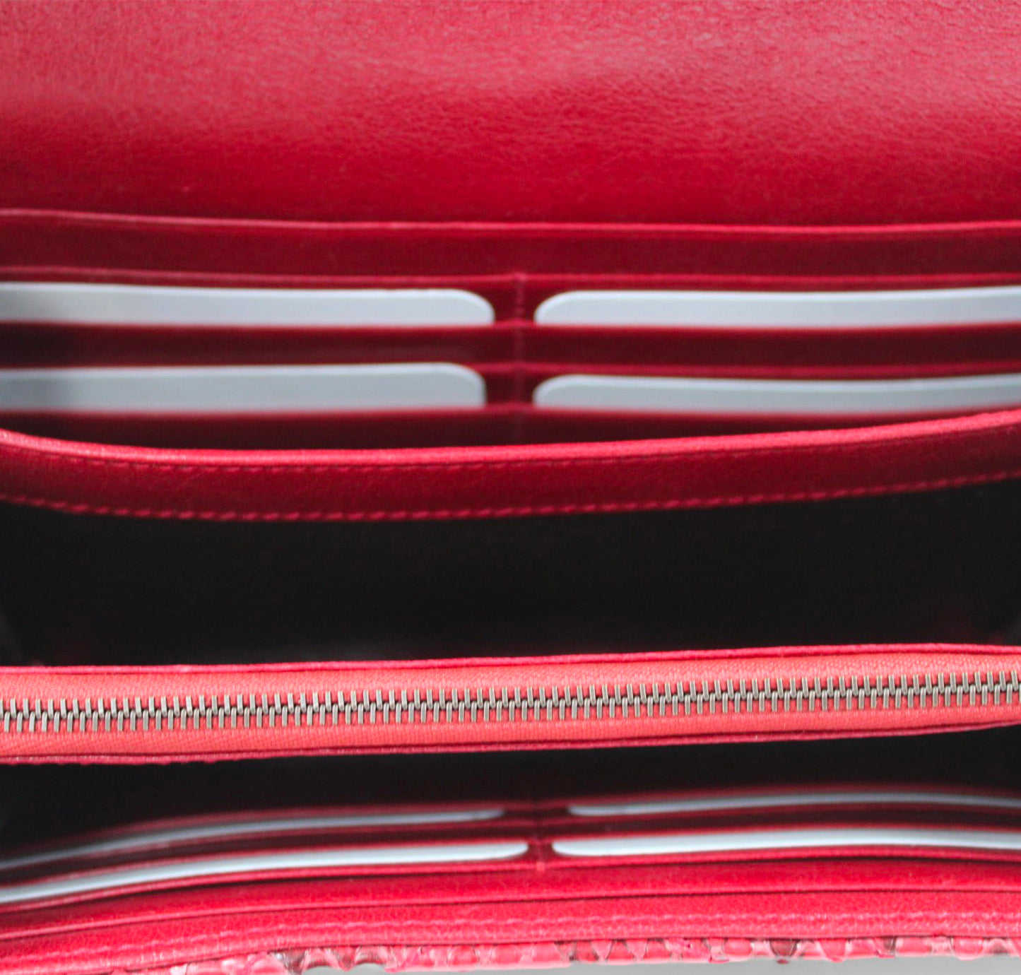Mini borsa GG Marmont in Pitone