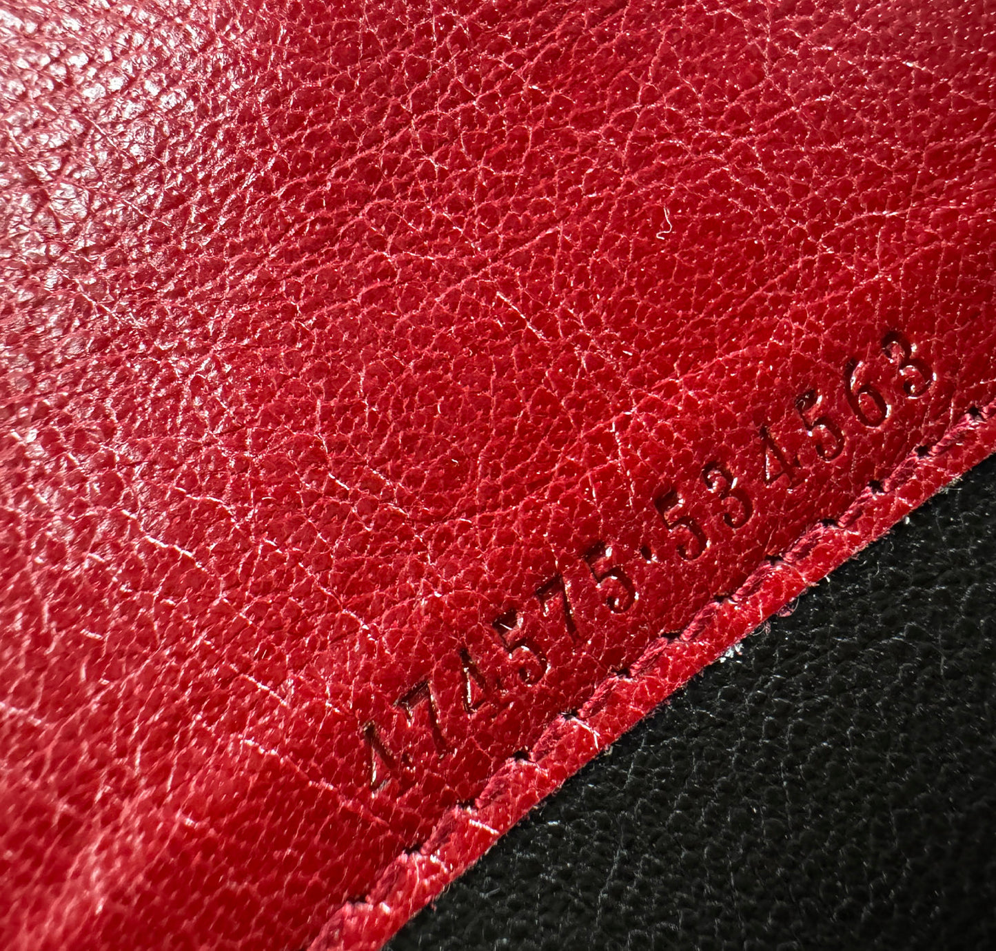 Mini borsa GG Marmont in Pitone
