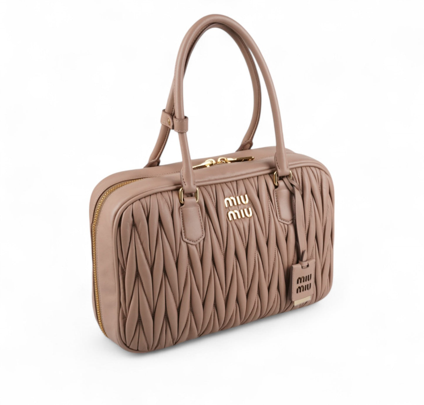 Bauletto in nappa matelassé