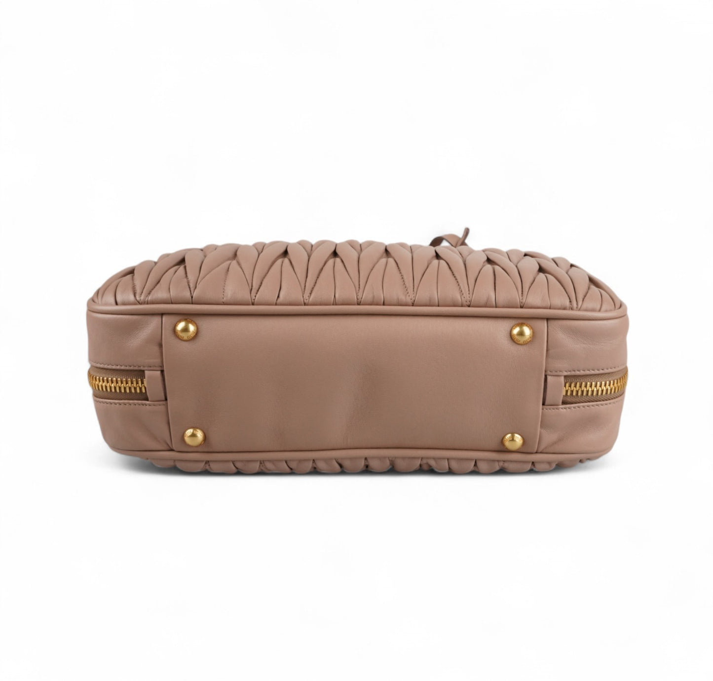 Bauletto in nappa matelassé
