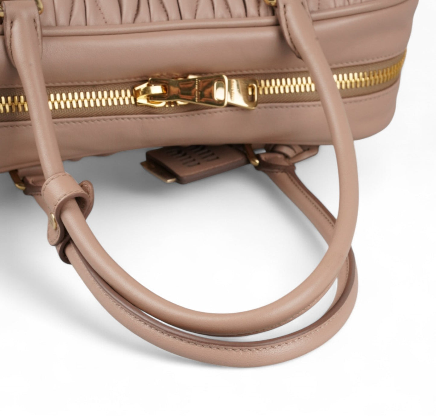 Bauletto in nappa matelassé
