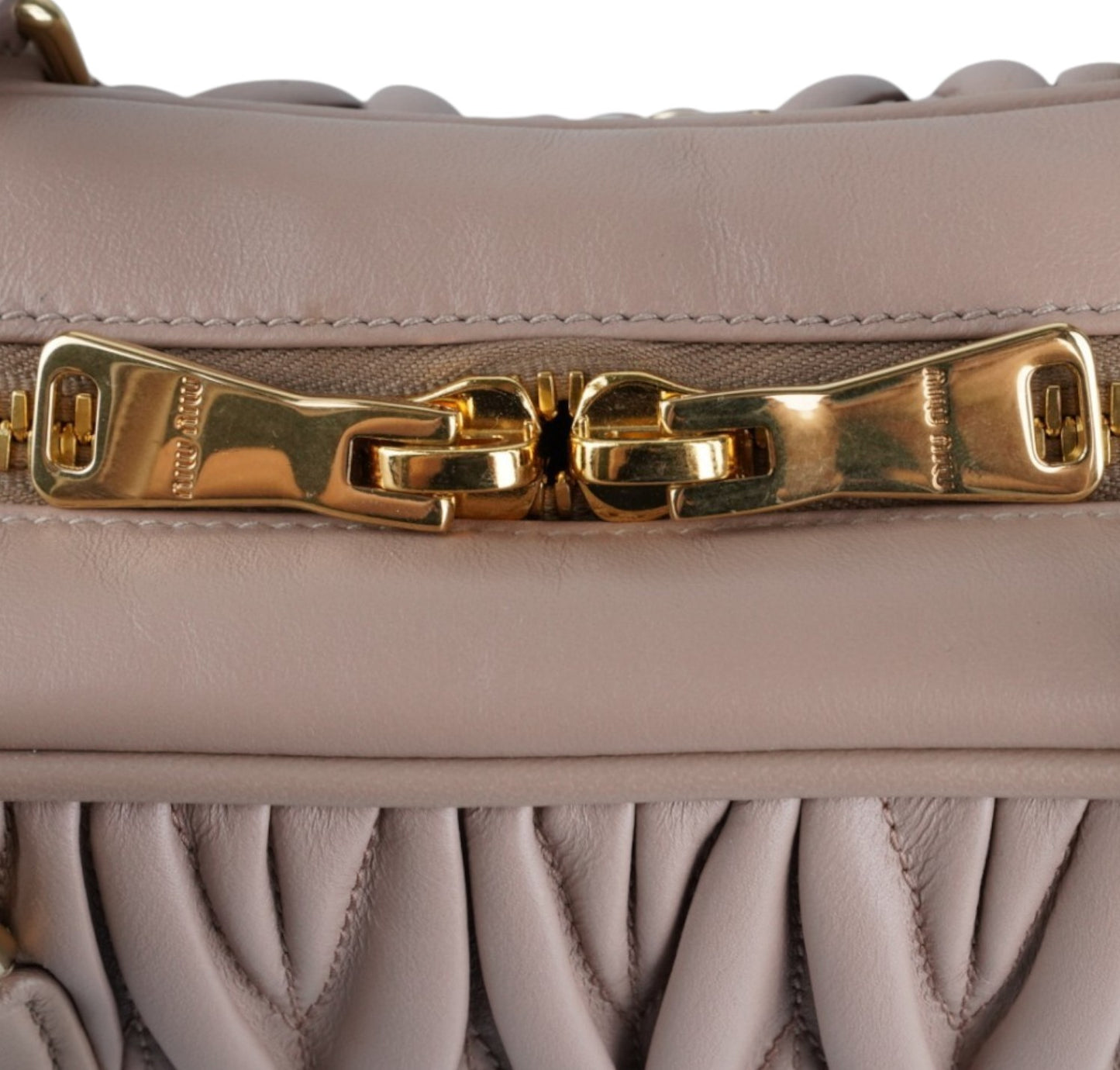 Bauletto in nappa matelassé