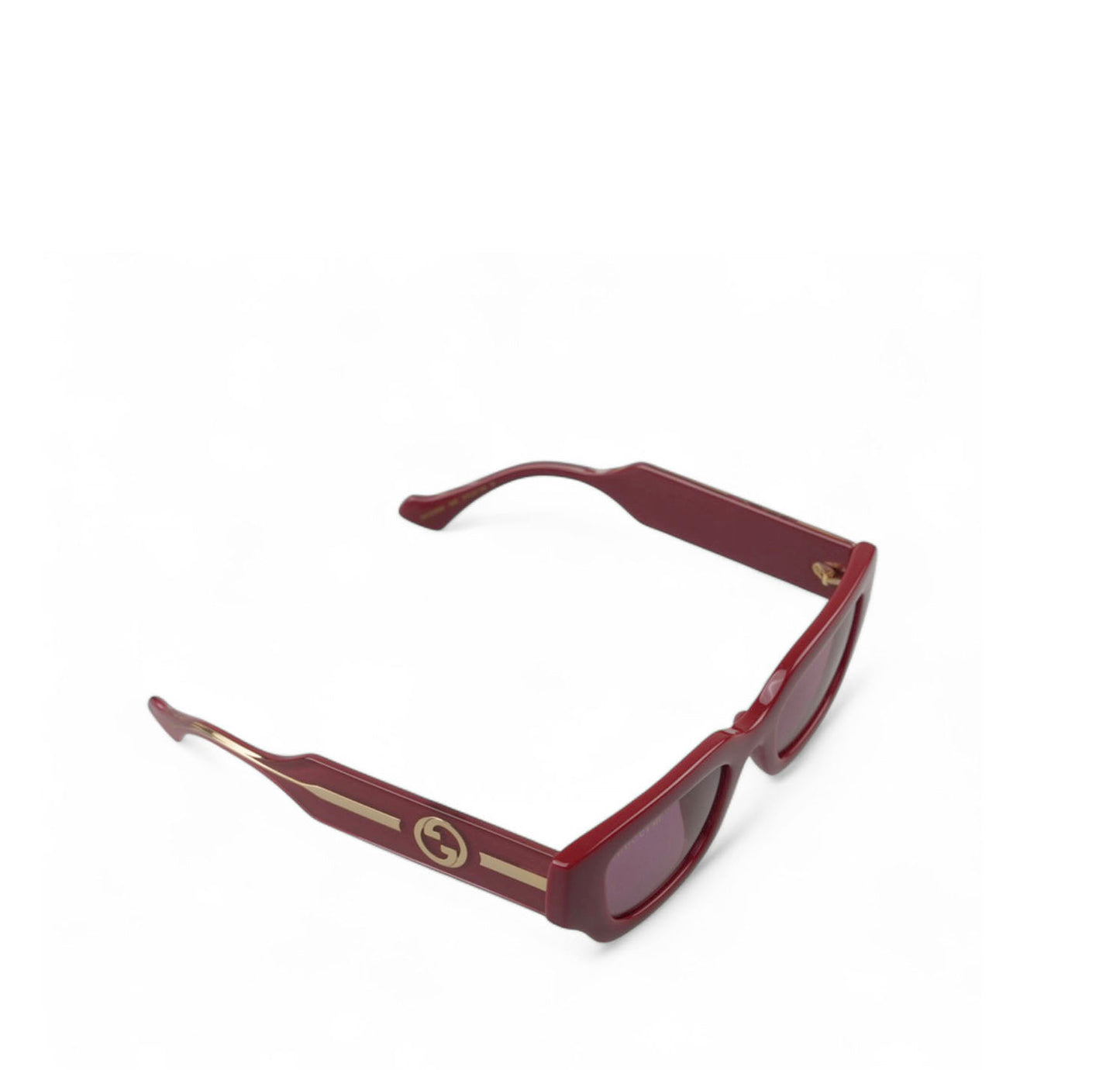 Interlocking Shiny Burgundy