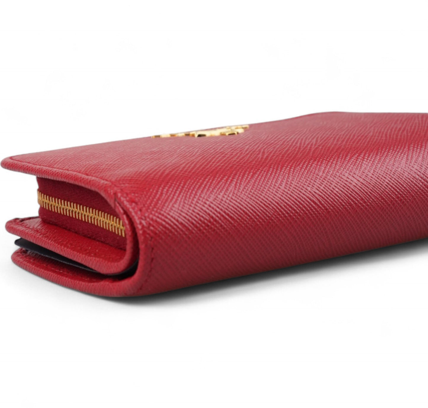 Portafoglio Saffiano Rosso