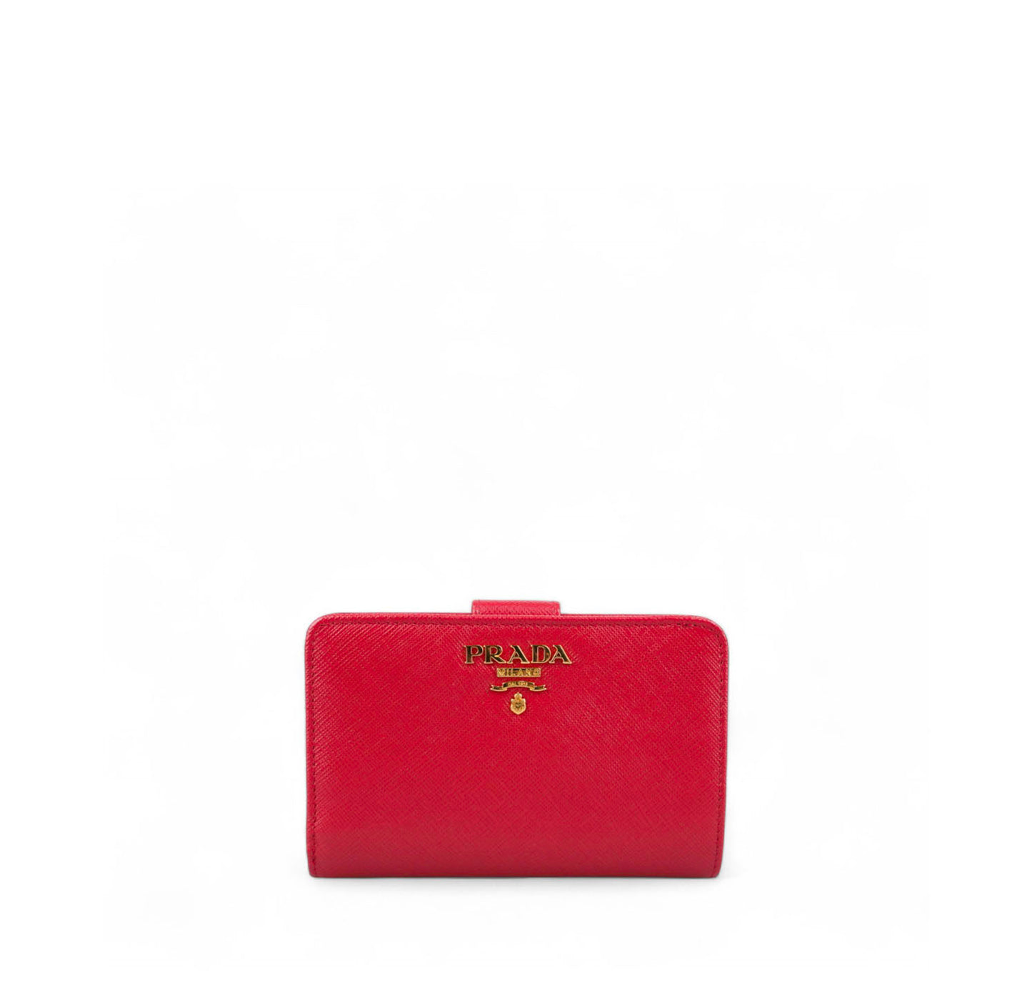 Portafoglio Saffiano Rosso
