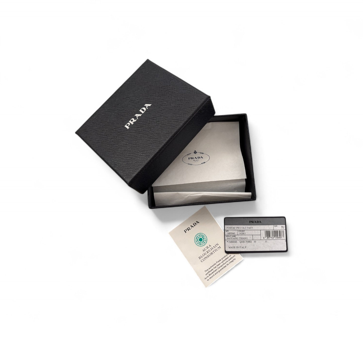 Black Saffiano Wallet