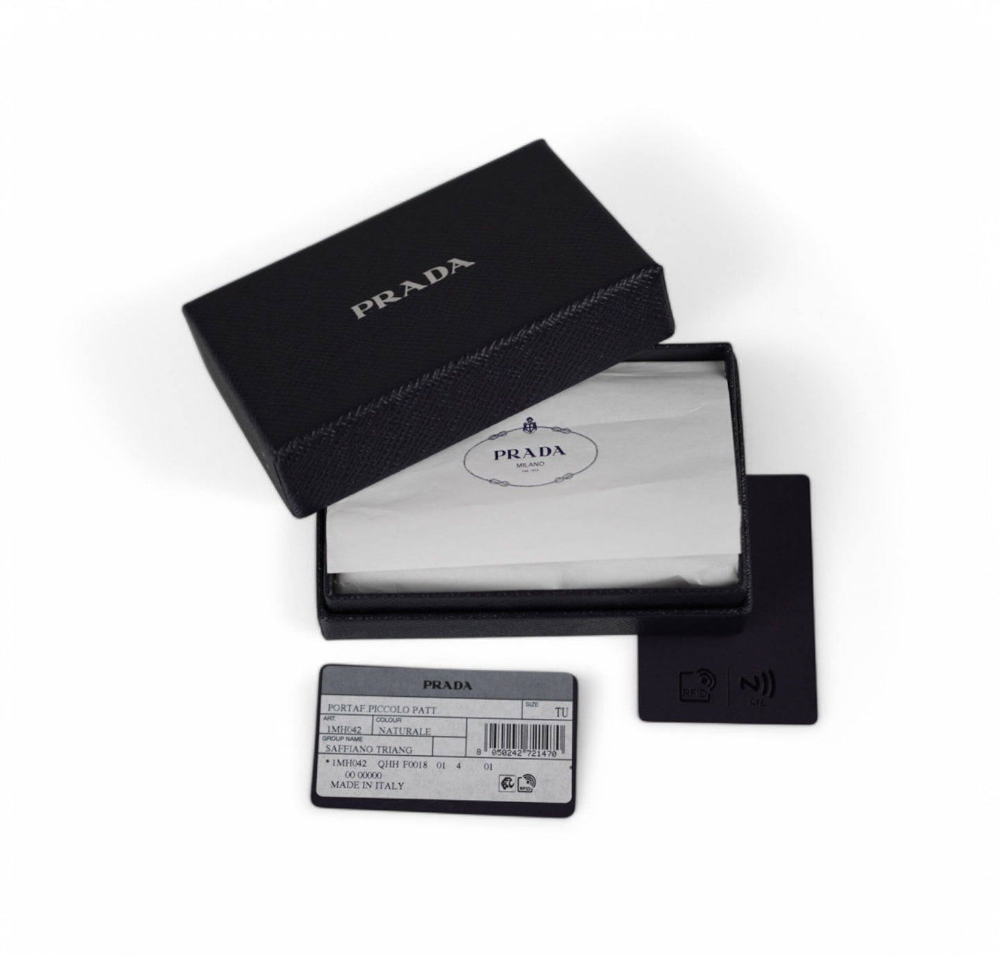 Saffiano Natural Wallet