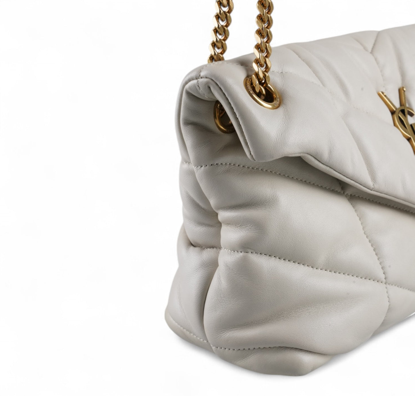 Small White Vintage Puffer