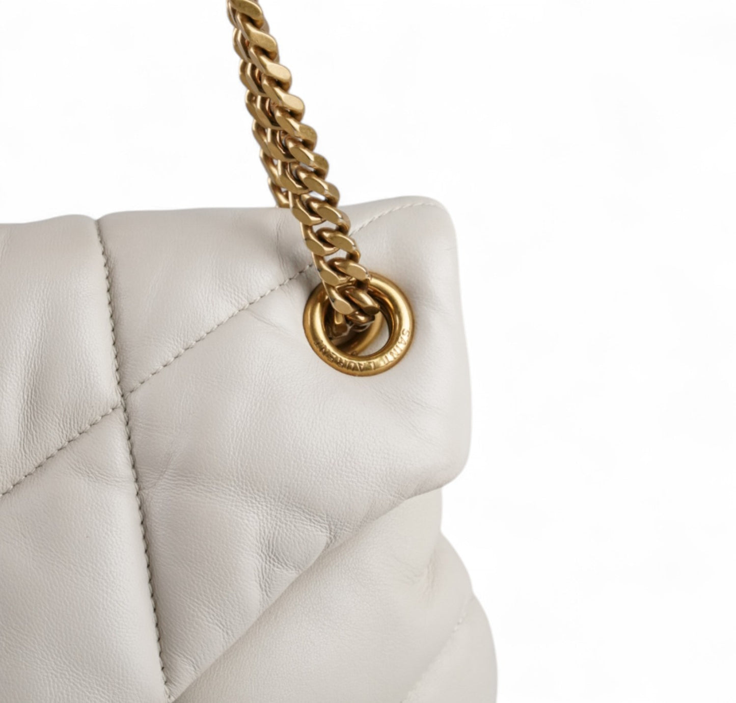 Small White Vintage Puffer