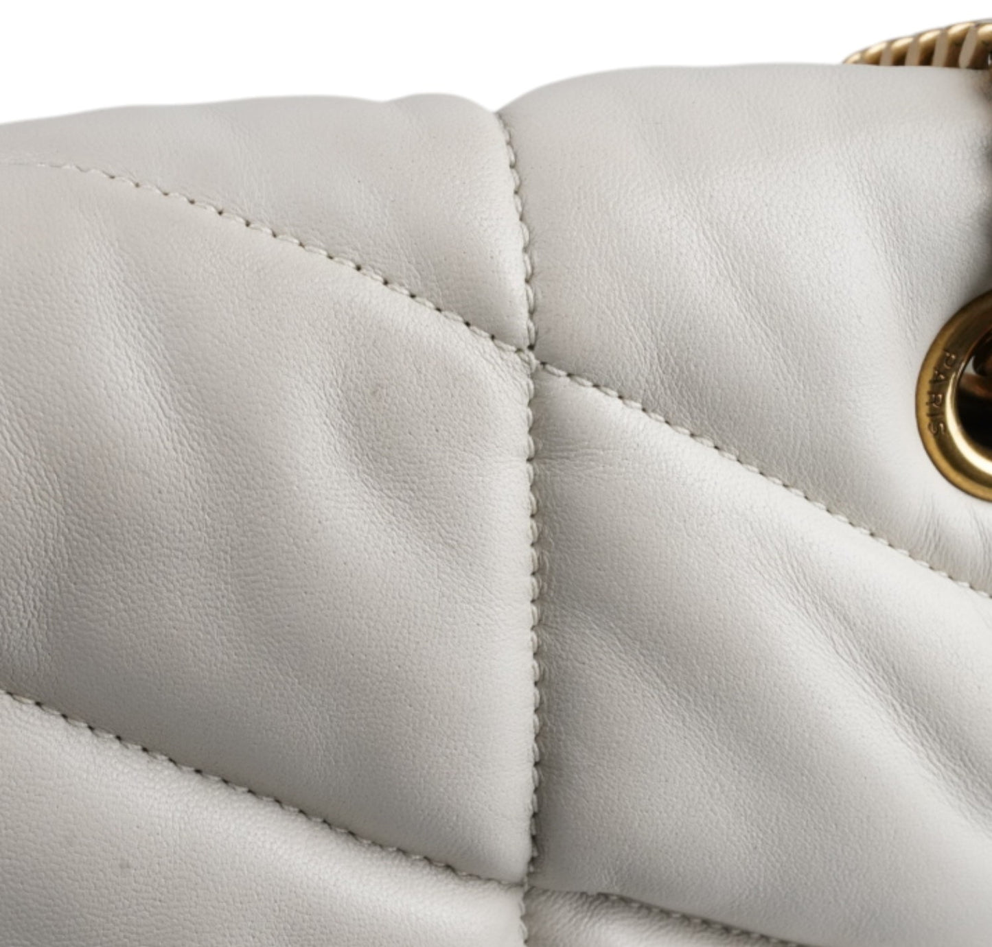 Small White Vintage Puffer