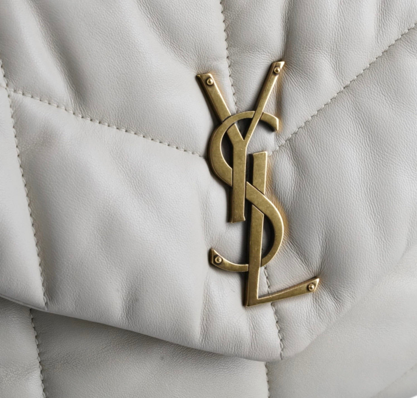 Small White Vintage Puffer