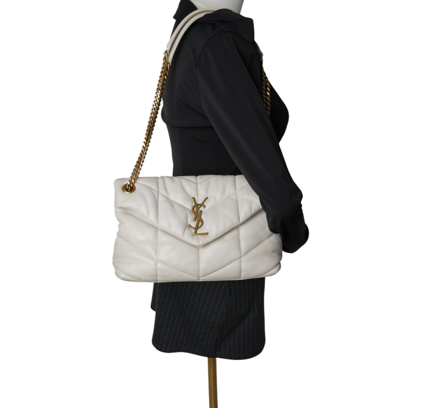 Small White Vintage Puffer