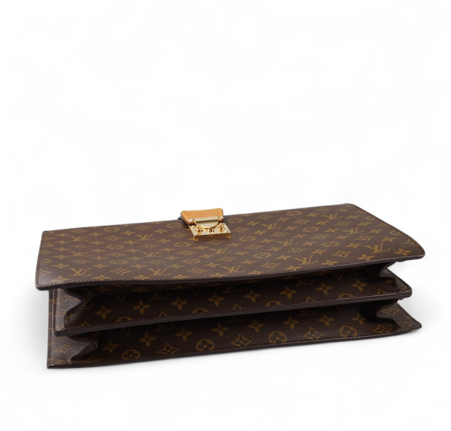 Serviette Fermoir Monogram