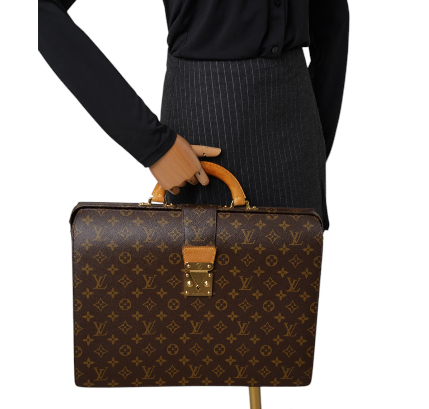 Serviette Fermoir Monogram
