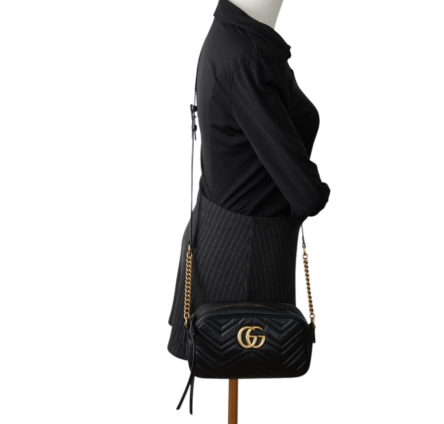 GG Marmont Camera Bag Small Black