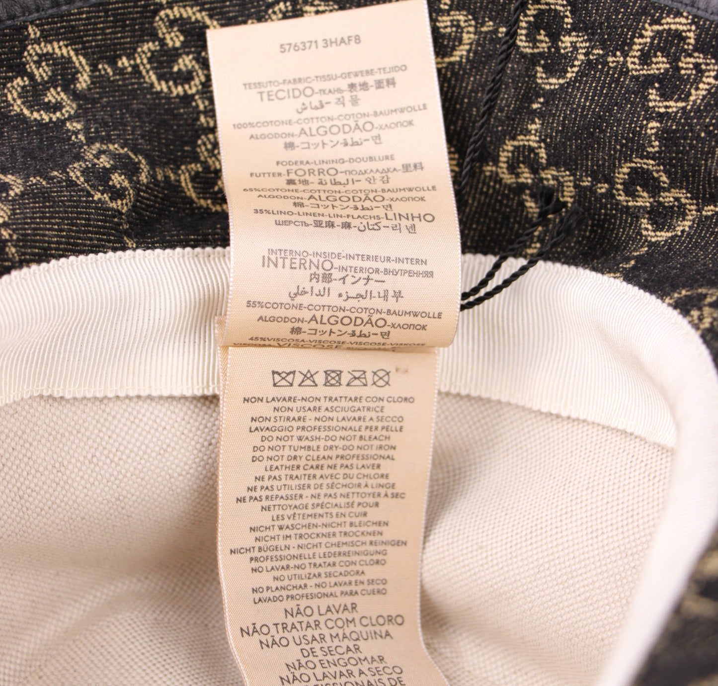 Cappello Denim GG Monogram