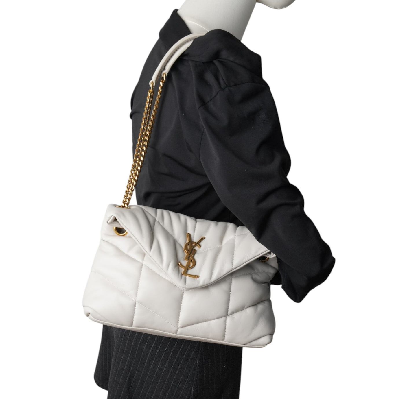 Small White Vintage Puffer