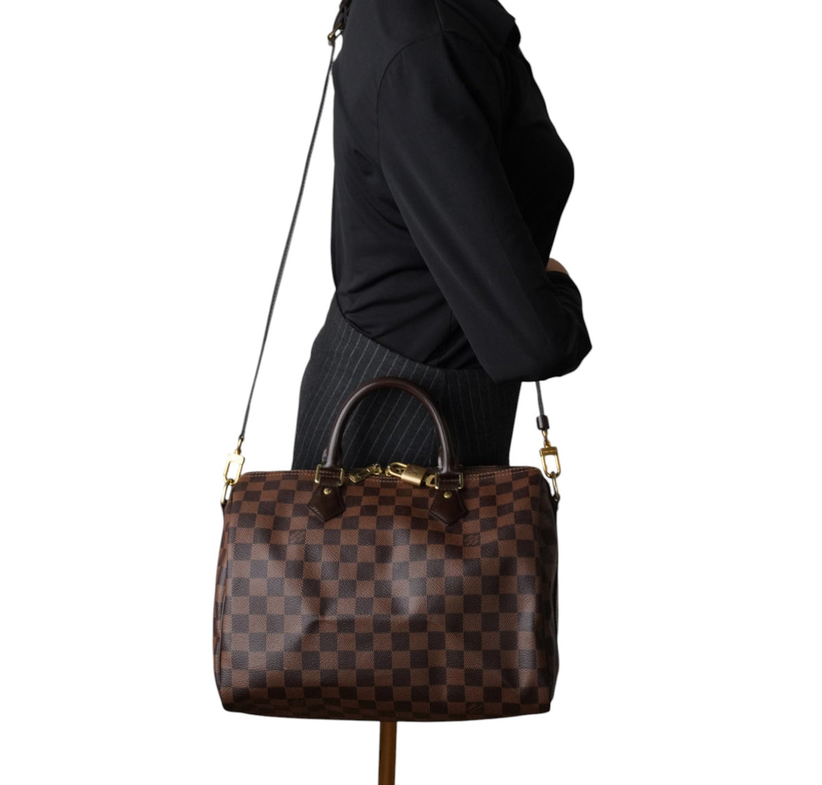 Speedy 30 Damier Bandouliere