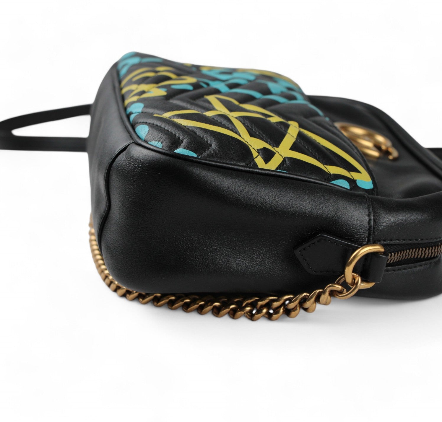 GUCCI Ghost GG Marmont Graffiti – Baggy Vintage