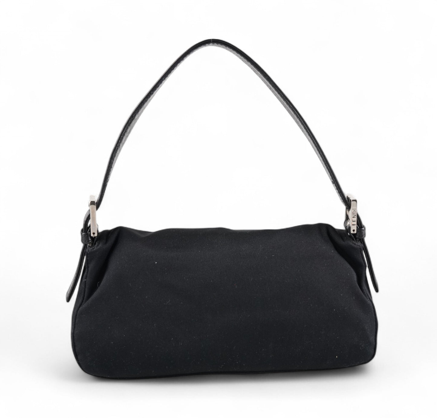 Black Nylon Baguette